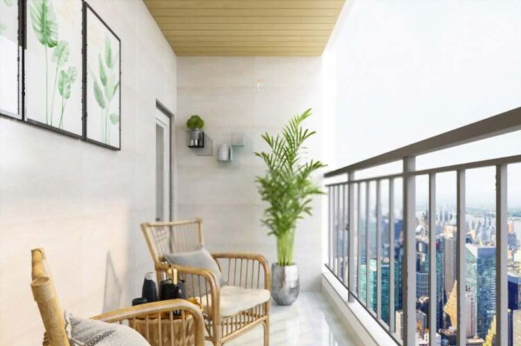 Balcony Design Bedroom Interior Designs With Balcony Modern House